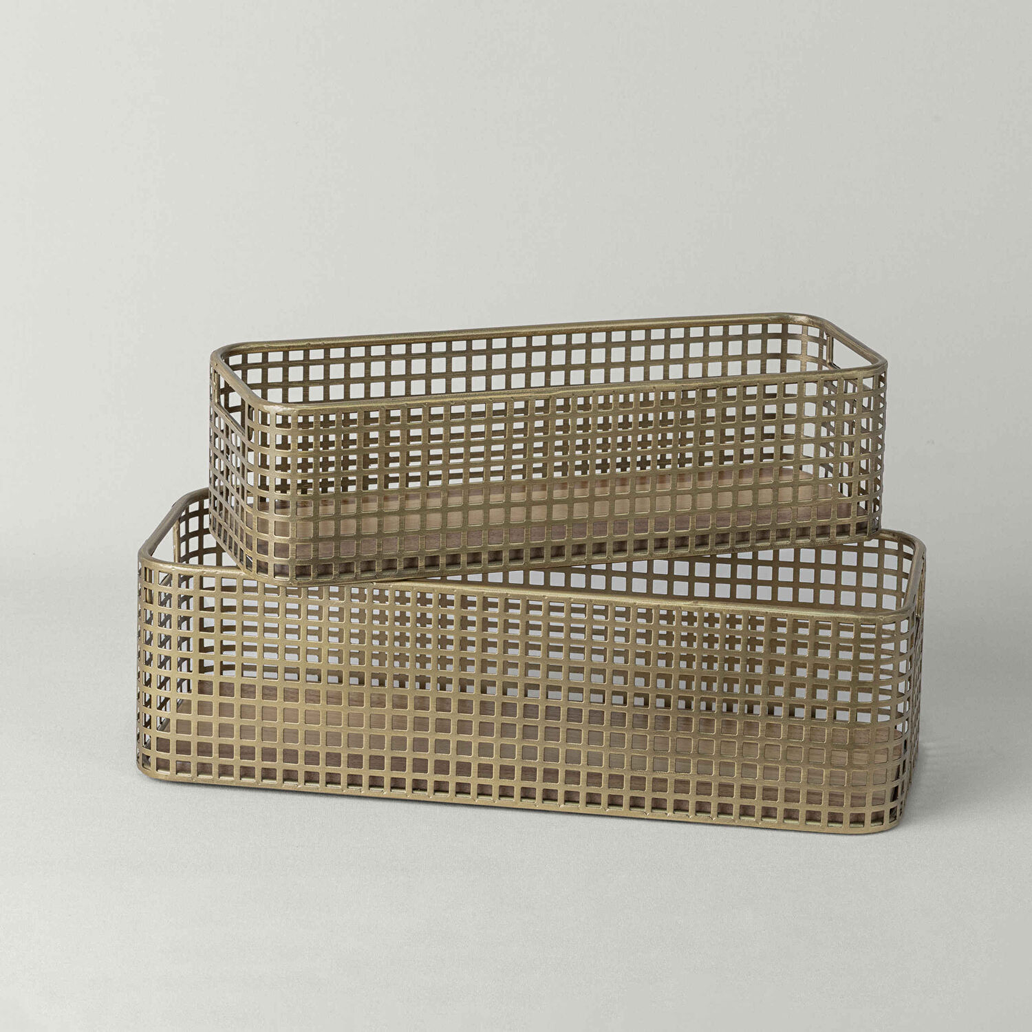 Linens Benson 41x16x12cm Düzenleyici Gold