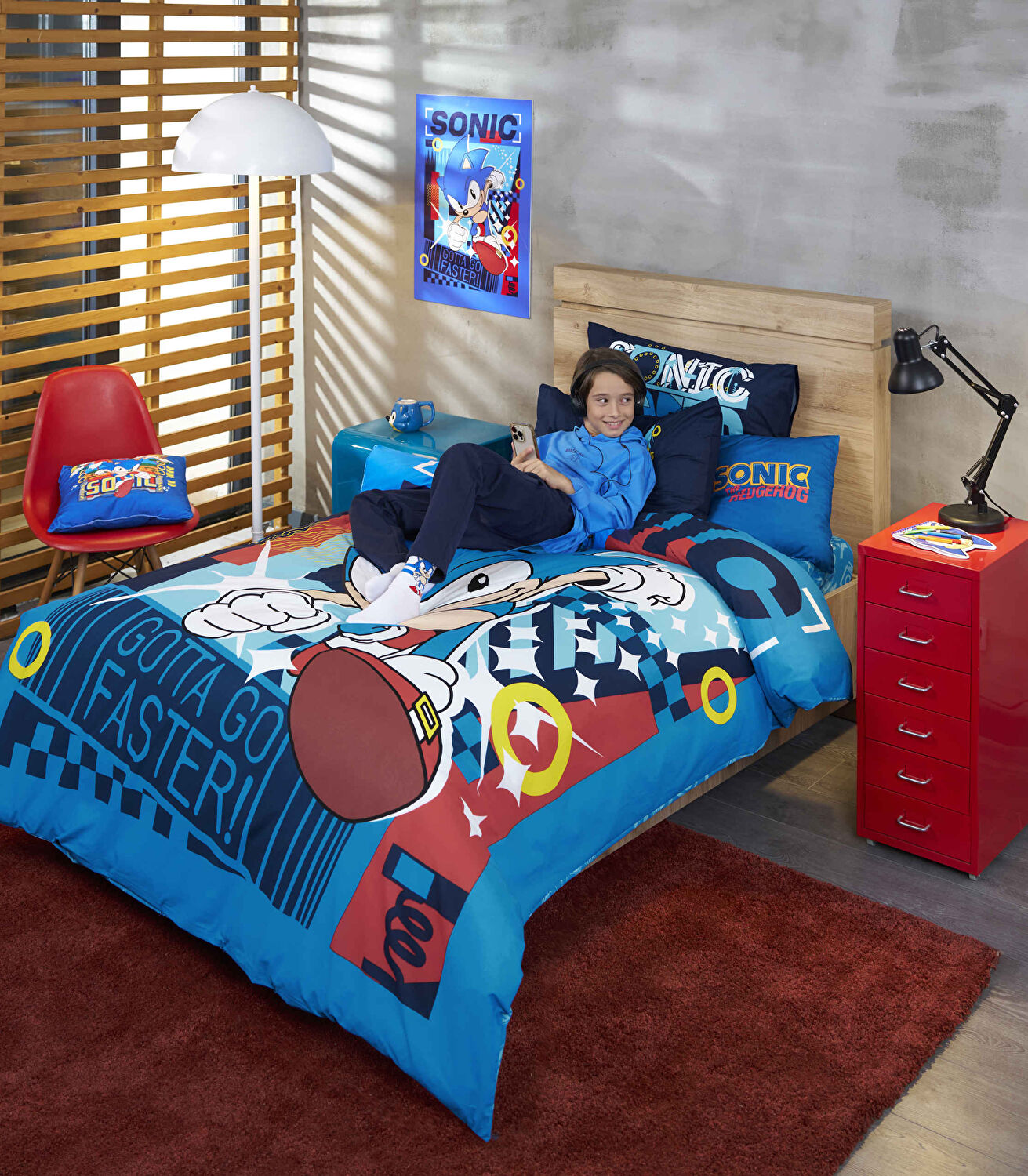 Lisanslı Sonic Classic 40x40 cm Kırlent