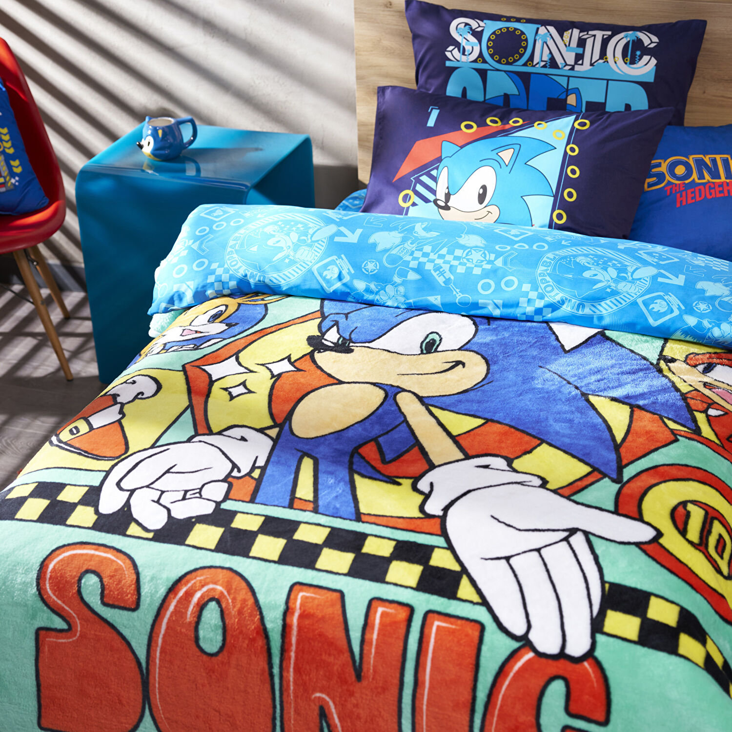 Lisanslı Sonic Classic 40x40 cm Kırlent