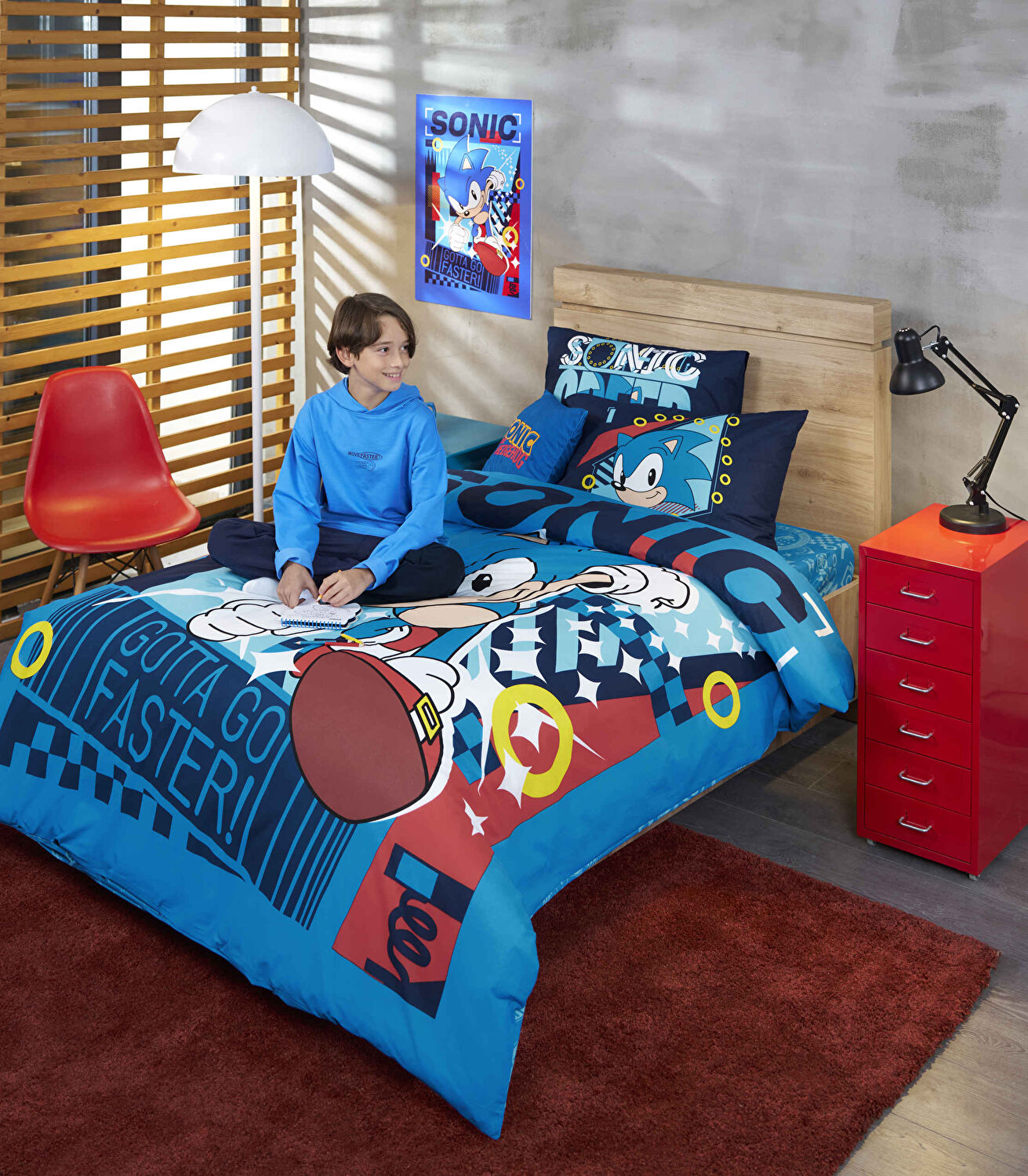 Lisanslı Sonic Classic 40x40 cm Kırlent