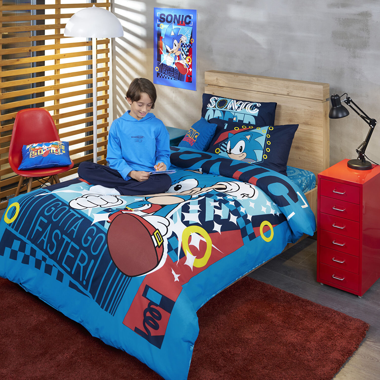 Lisanslı Sonic Classic 40x40 cm Kırlent