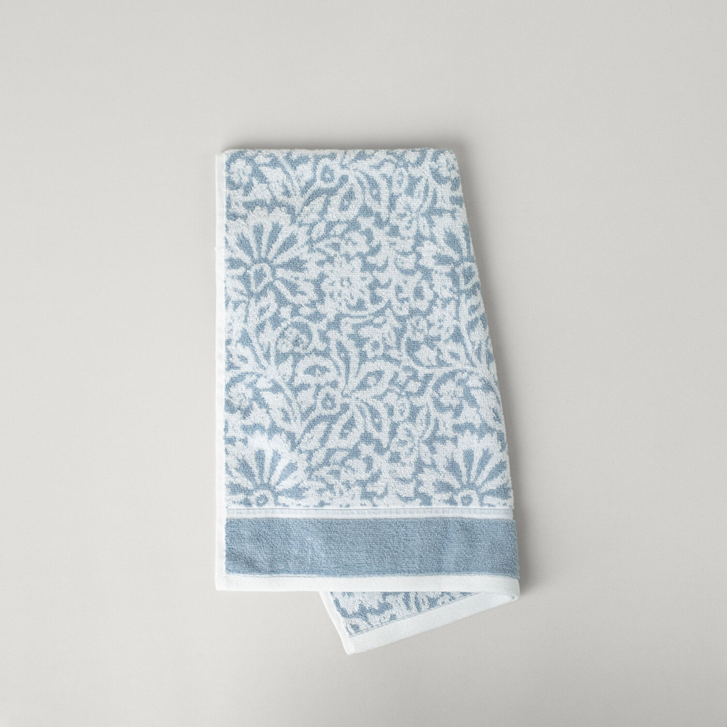 Linens Liora Pamuk 50x85 cm Yüz Havlusu Mavi