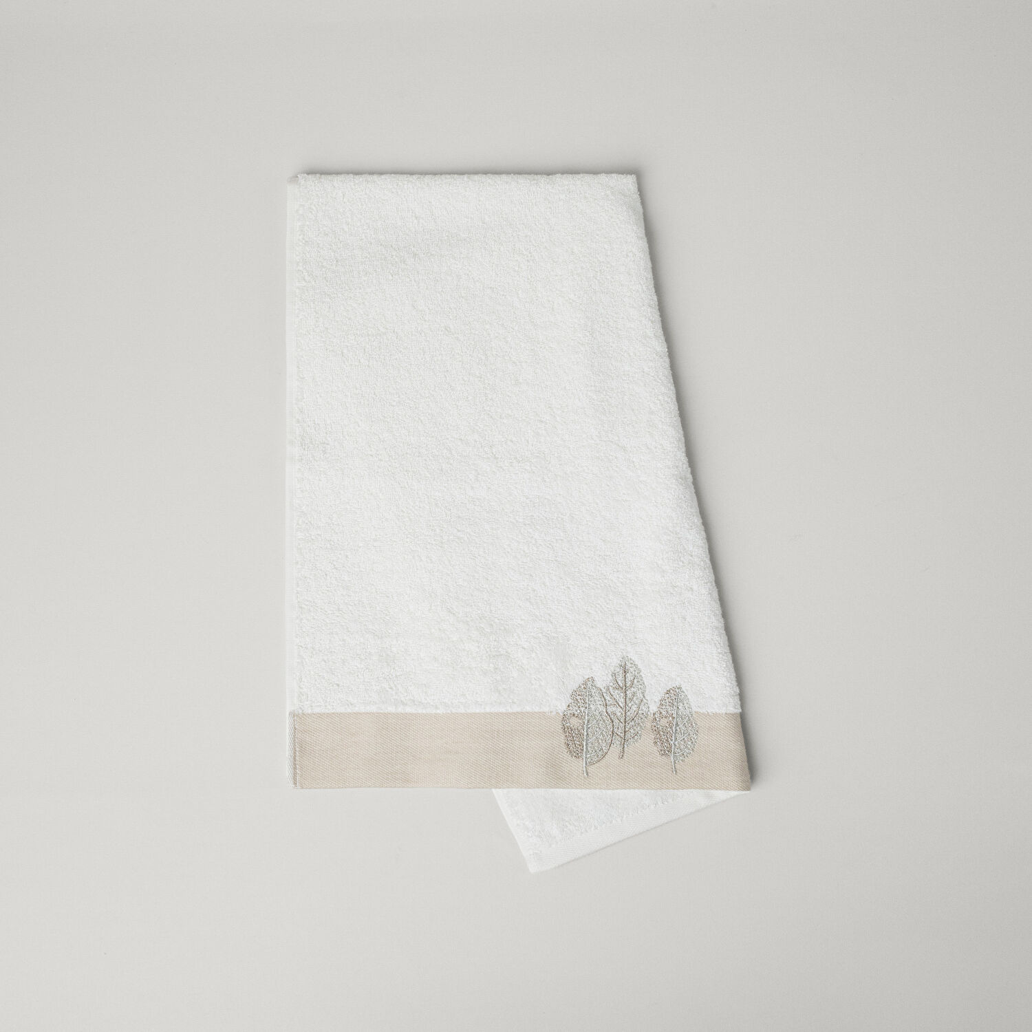 Linens Sylis Pamuk 50x85 Cm Yüz Havlusu Ekru