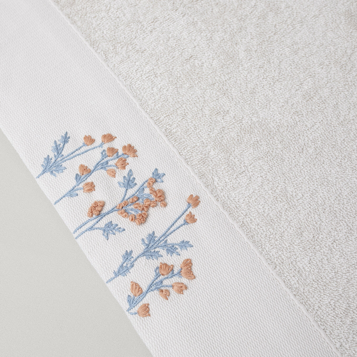 Linens Neris Pamuk 50x85 Cm Yüz Havlusu Bej