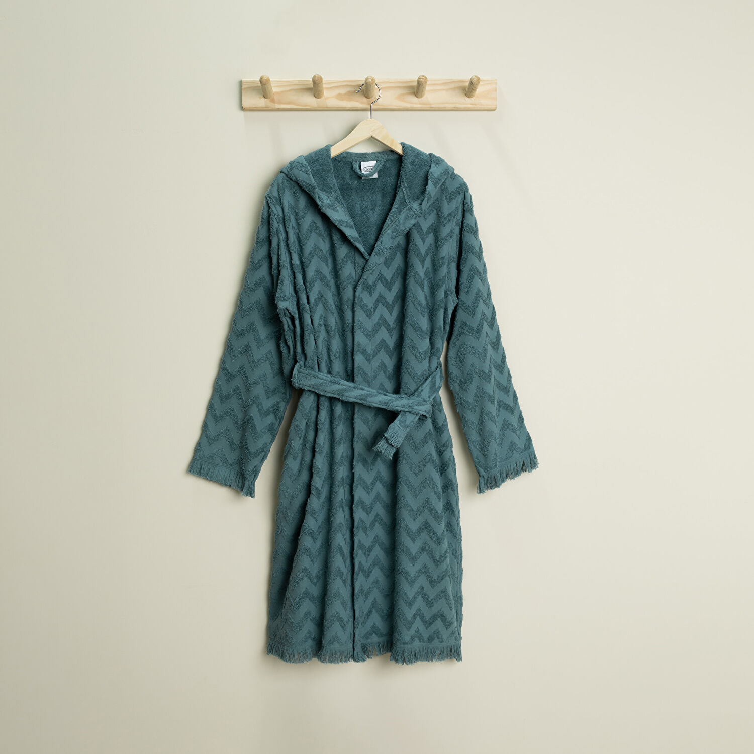 Linens Noire Pamuk S/M Bornoz Haki