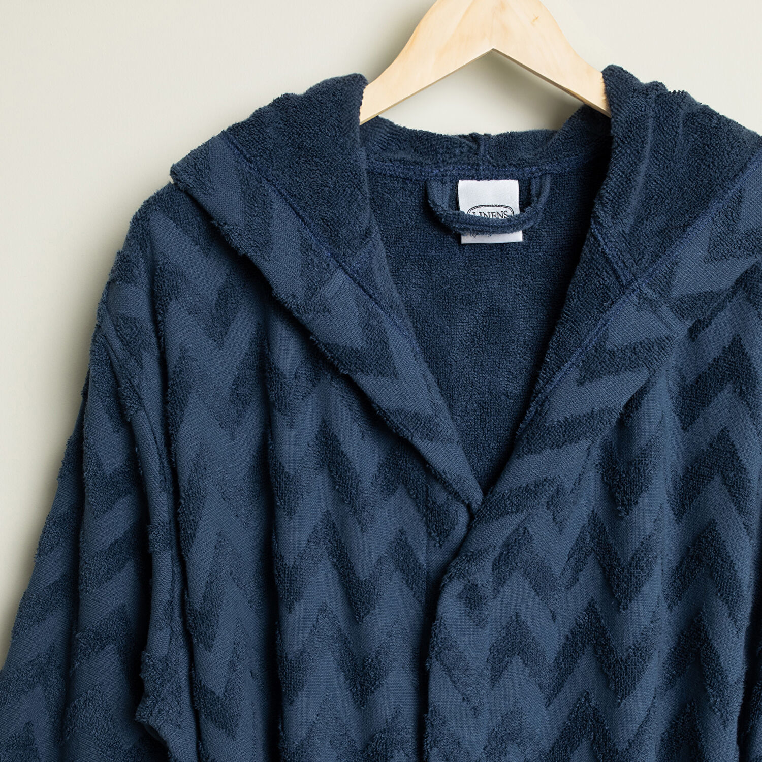 Linens Noire Pamuk M/L Bornoz Lacivert