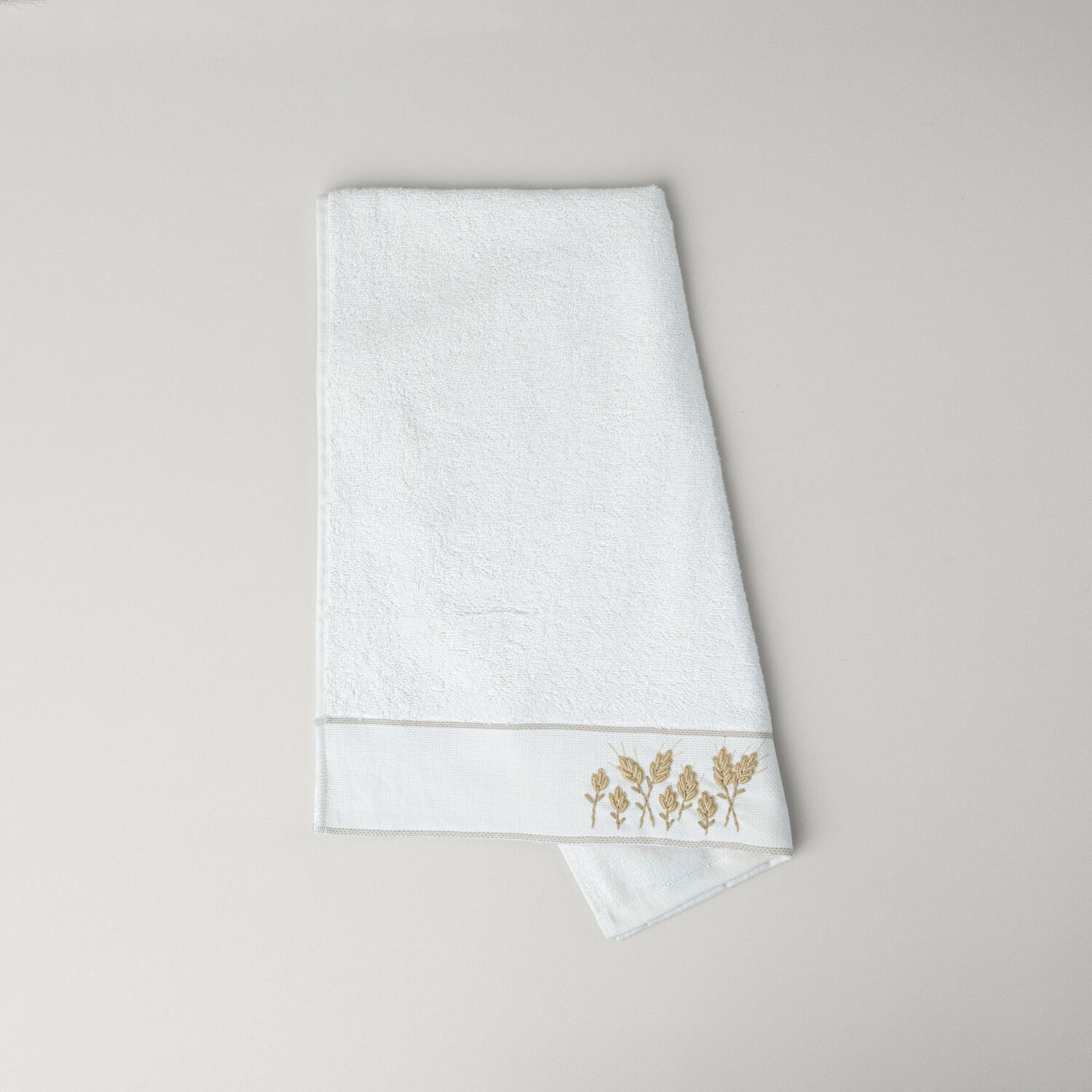 Linens Avena Bambu 50x85 Cm Yüz Havlusu Ekru