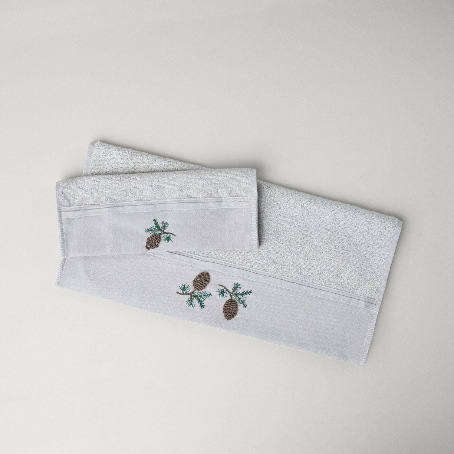 Linens Pinecone Bambu 50x85 Cm Yüz Havlusu Stone