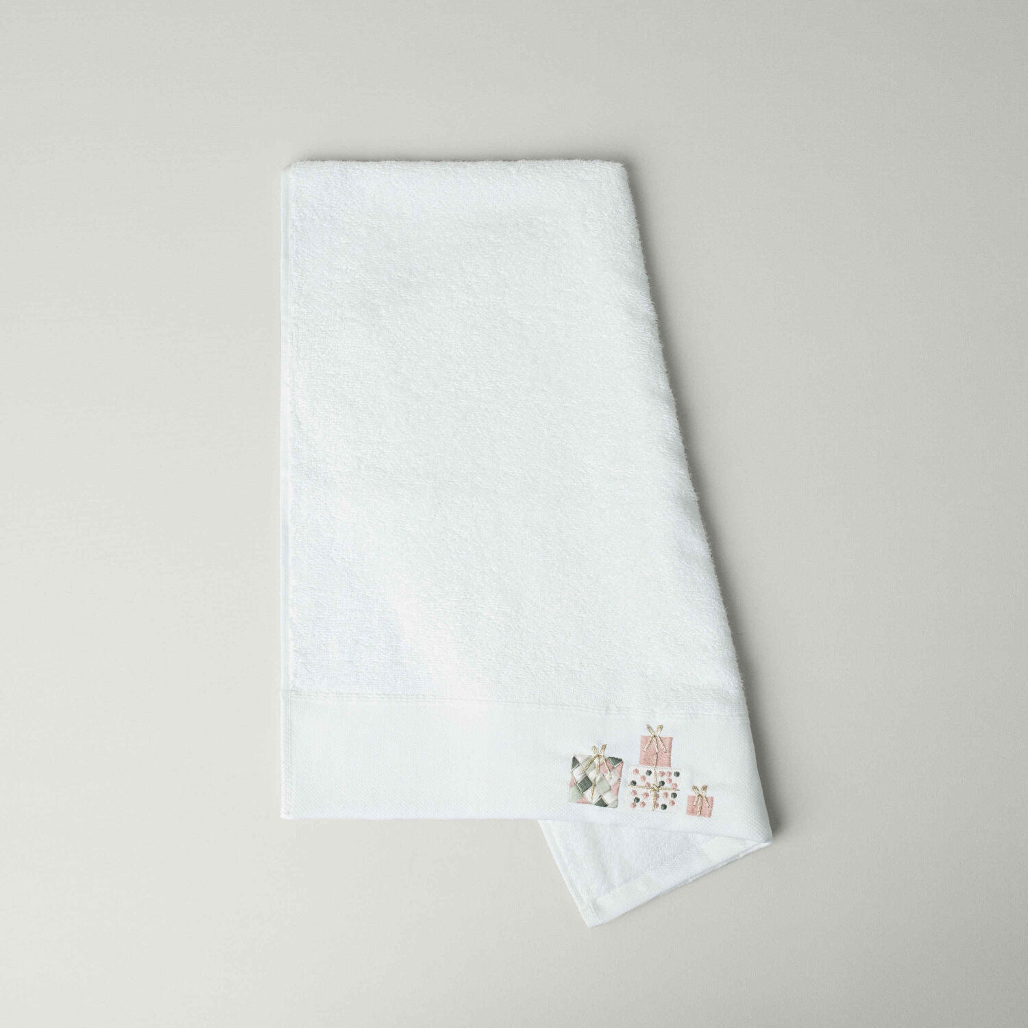 Linens Gift Bambu 50x85 Cm Yüz Havlusu Beyaz