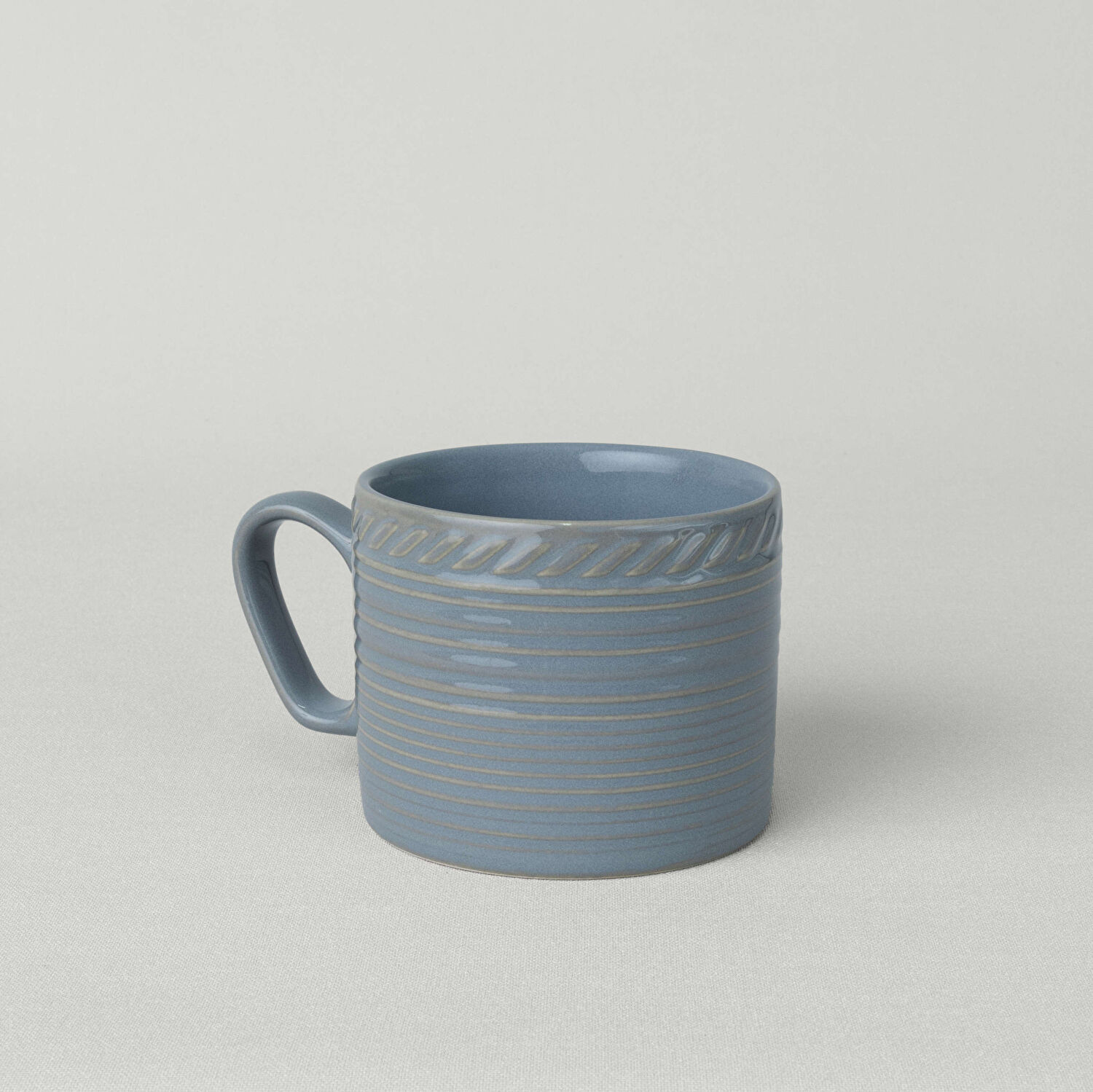 Linens Ringa Stoneware 250 ml Kupa Mavi