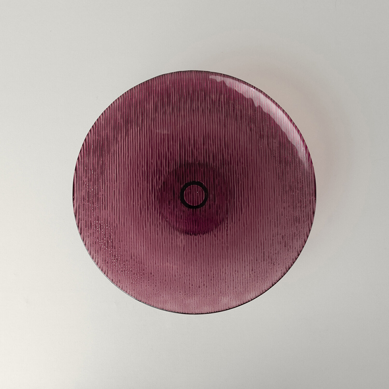 Linens Fine Ayaklı Servis 27 cm Mürdüm