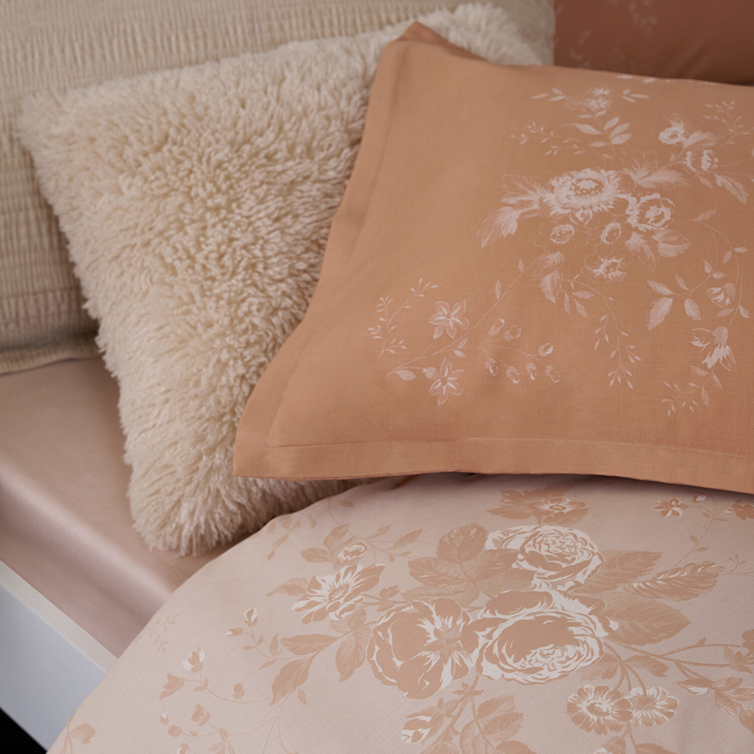 Linens Dıxıe 45x45 cm Kırlent Kılıfı Latte