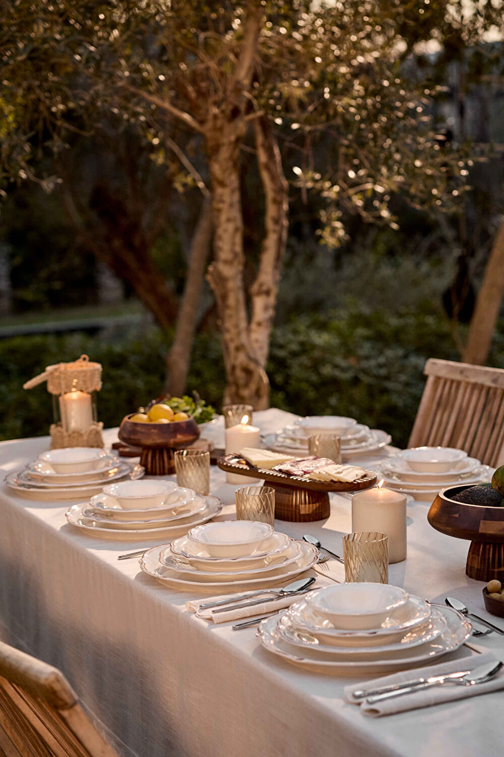 Linens Accacia Akasya 20x13 cm Ayaklı Kase