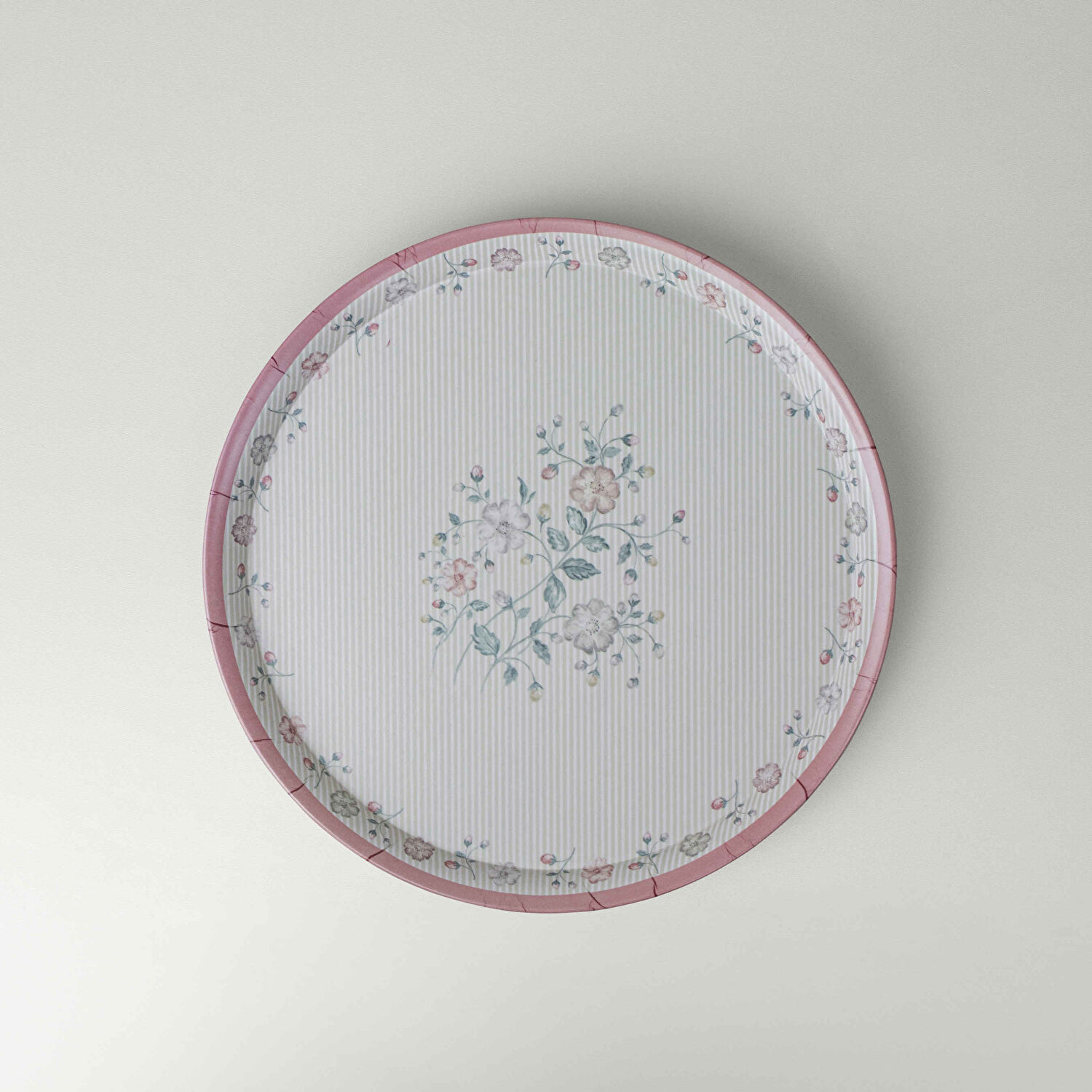 Linens Fleur Melamin 35 cm Tepsi