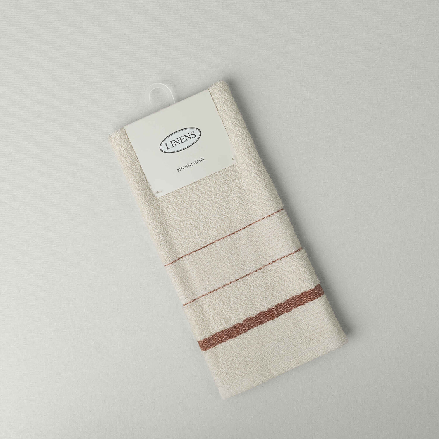 Linens Acute 40x60 cm Kurulama Bezi Kiremit-Ekru