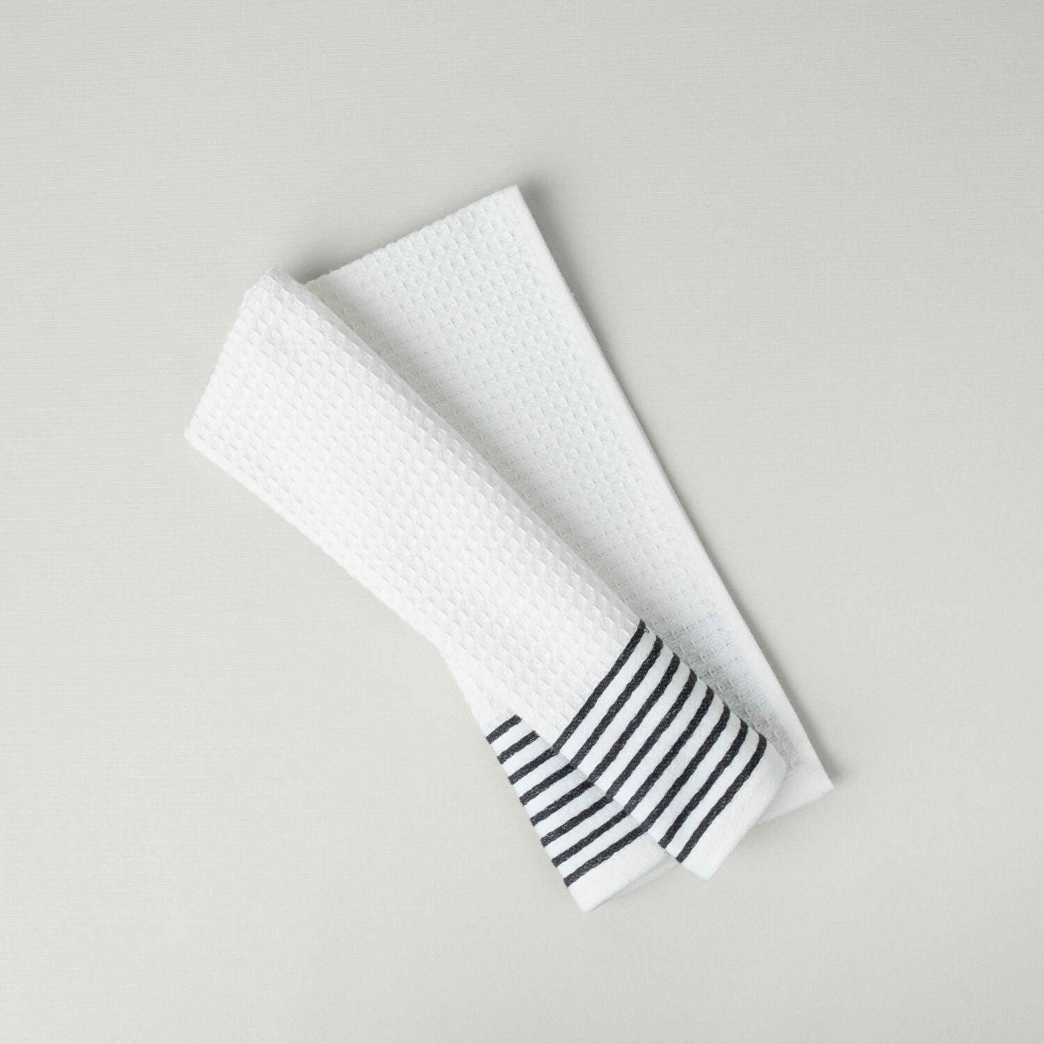 Linens Arrow 40x60 cm Kurulama Bezi Antrasit-Beyaz