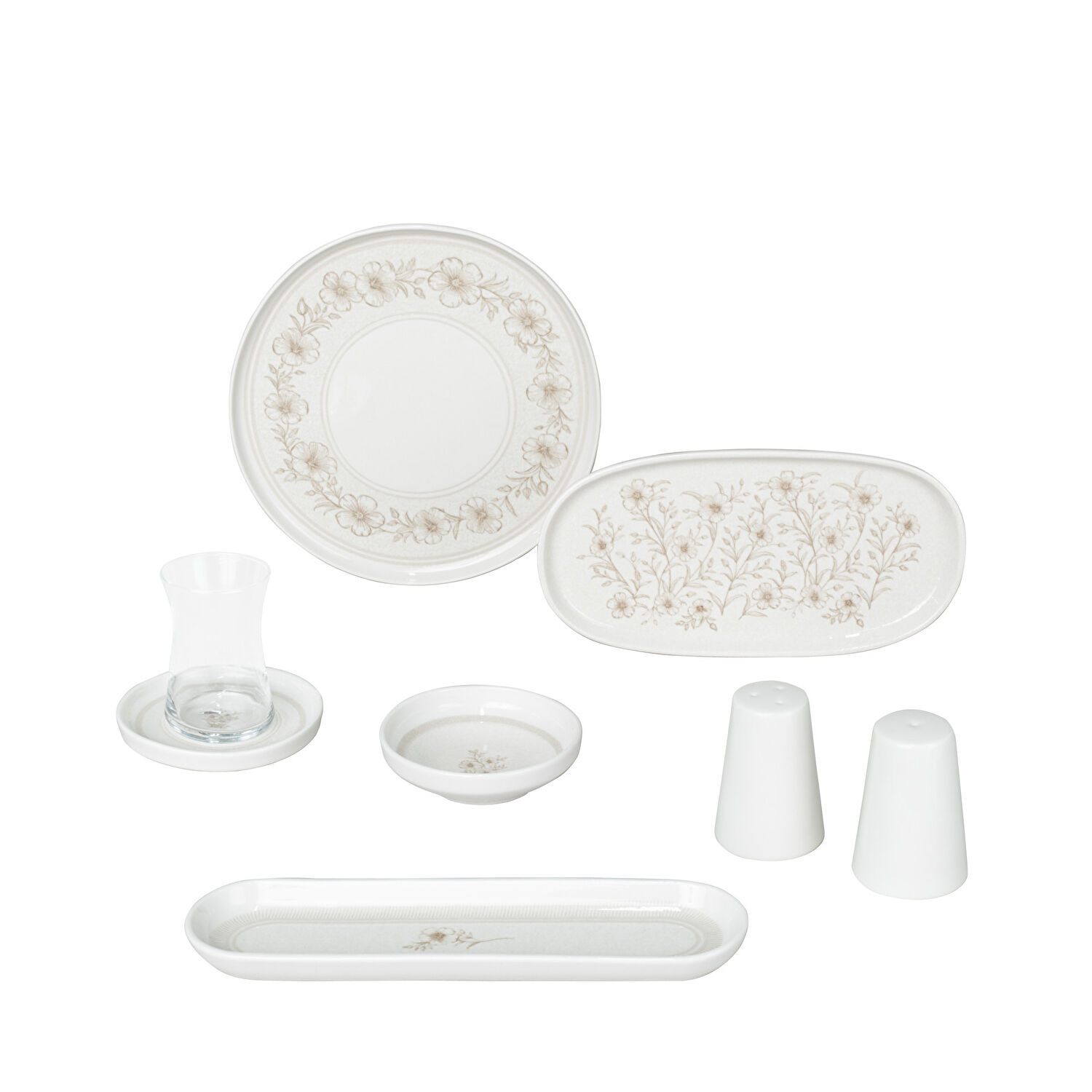 Pierre Cardin Avelia Porselen 28 Parça Kahvaltı Takımı