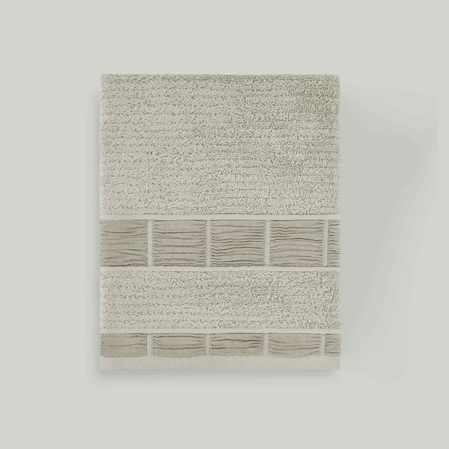 Linens Tera Pamuk 50x85 Cm Yüz Havlusu Taş