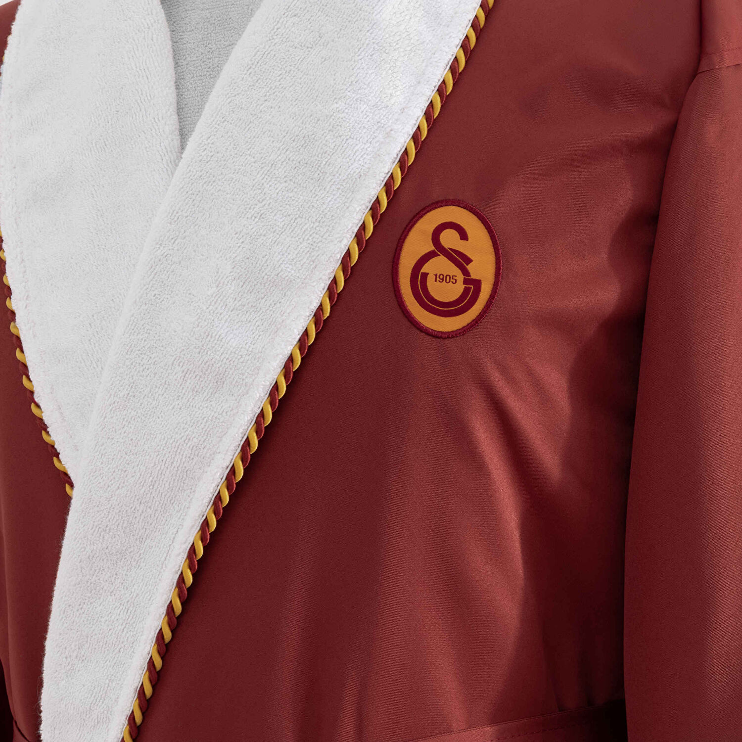 Taç Lisanslı Galatasaray Double Şalyaka Pamuk XL Yetişkin Bornoz