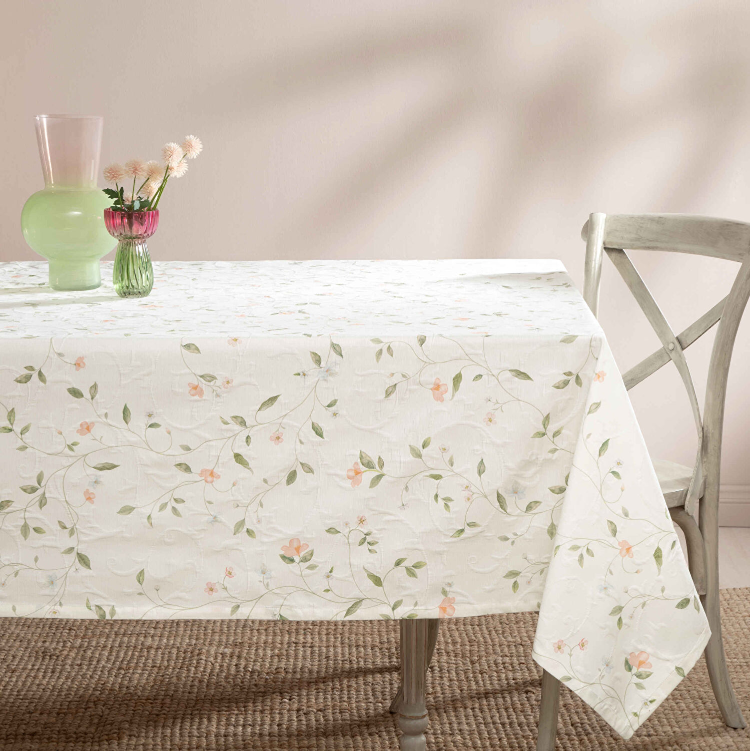Linens Miracle 150x300 cm Masa Örtüsü Renkli