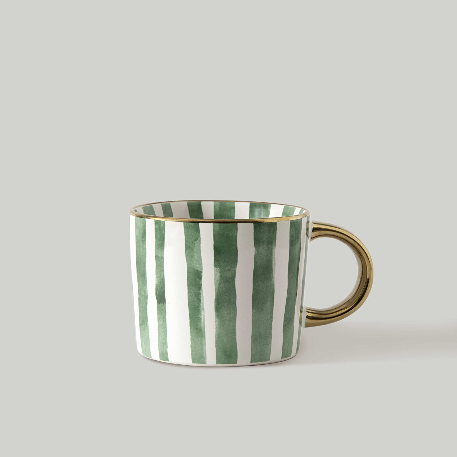 Linens Devine Stoneware 320 ml Kupa Yeşil