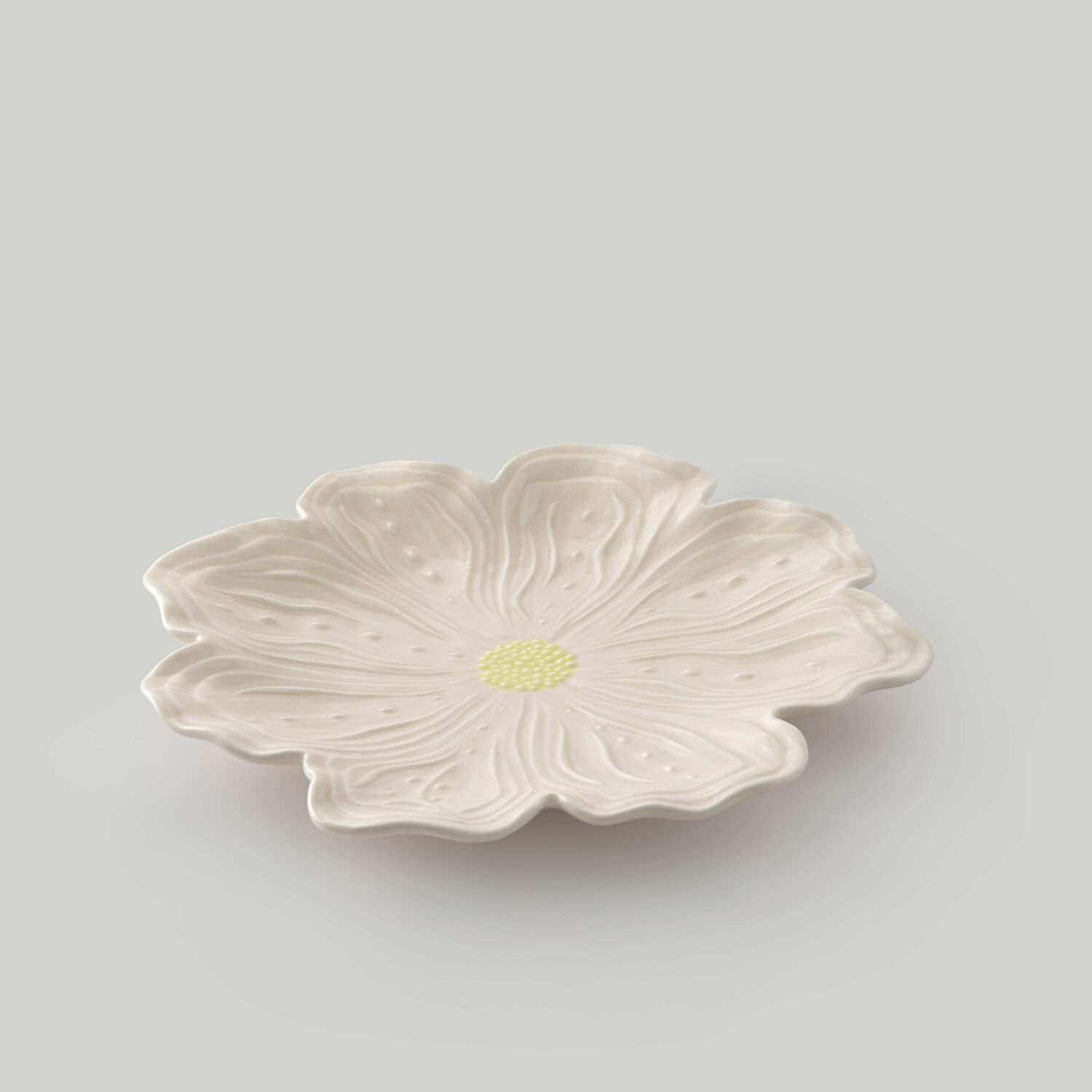 Linens Tropic Seramik Pasta Tabağı 21 cm Somon