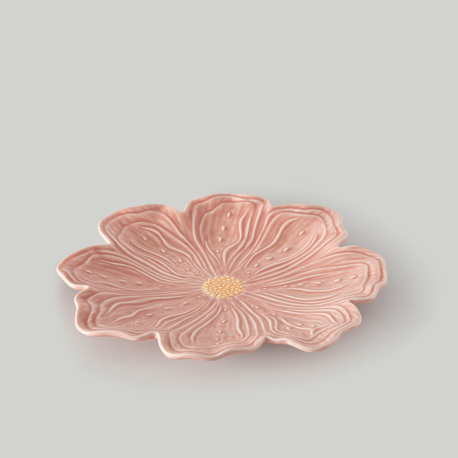 Linens Tropic Seramik Pasta Tabağı 21 cm Pembe