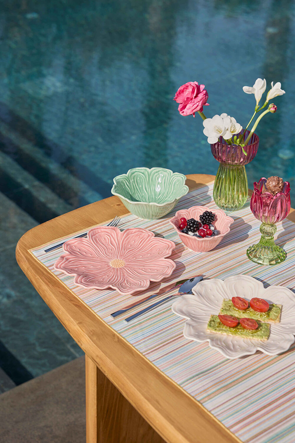 Linens Tropic Seramik Kase 12 cm Pembe