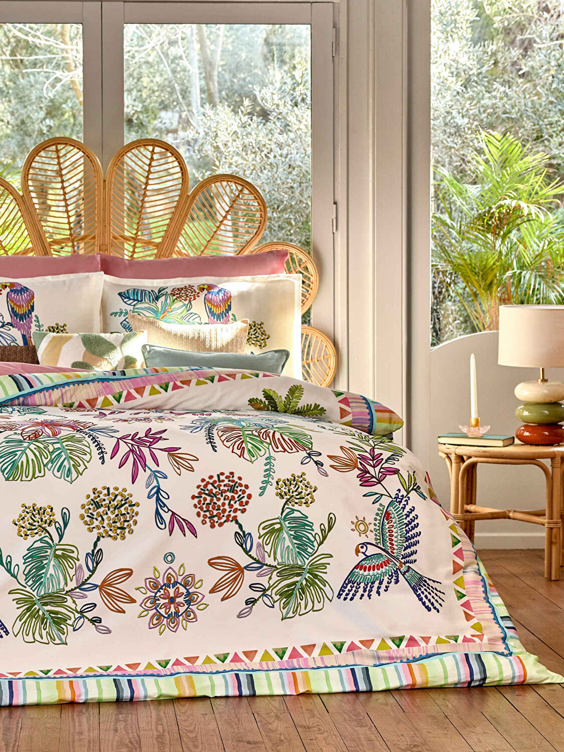 Linens Tropic 40x40 cm Kırlent Kılıfı Renkli