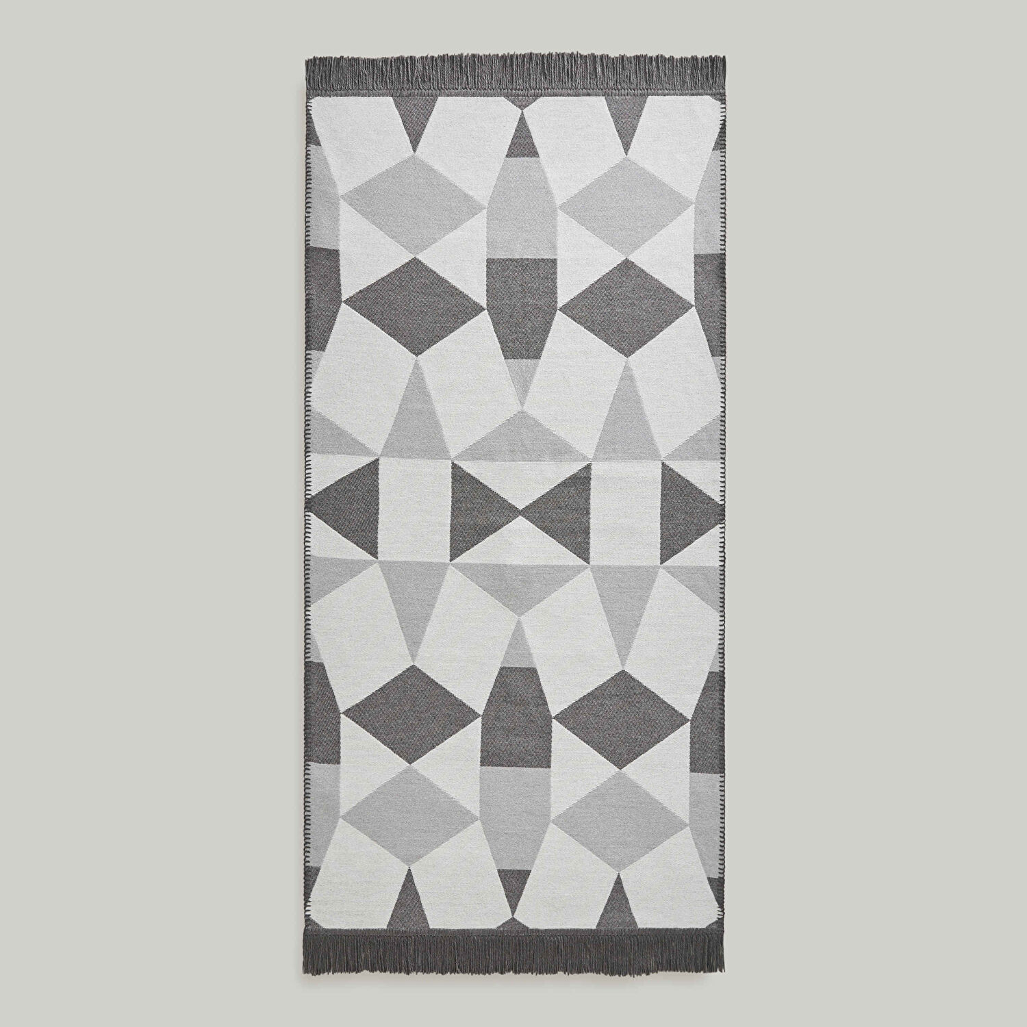 Linens Vertex Kilim 80x150 Cm Gri
