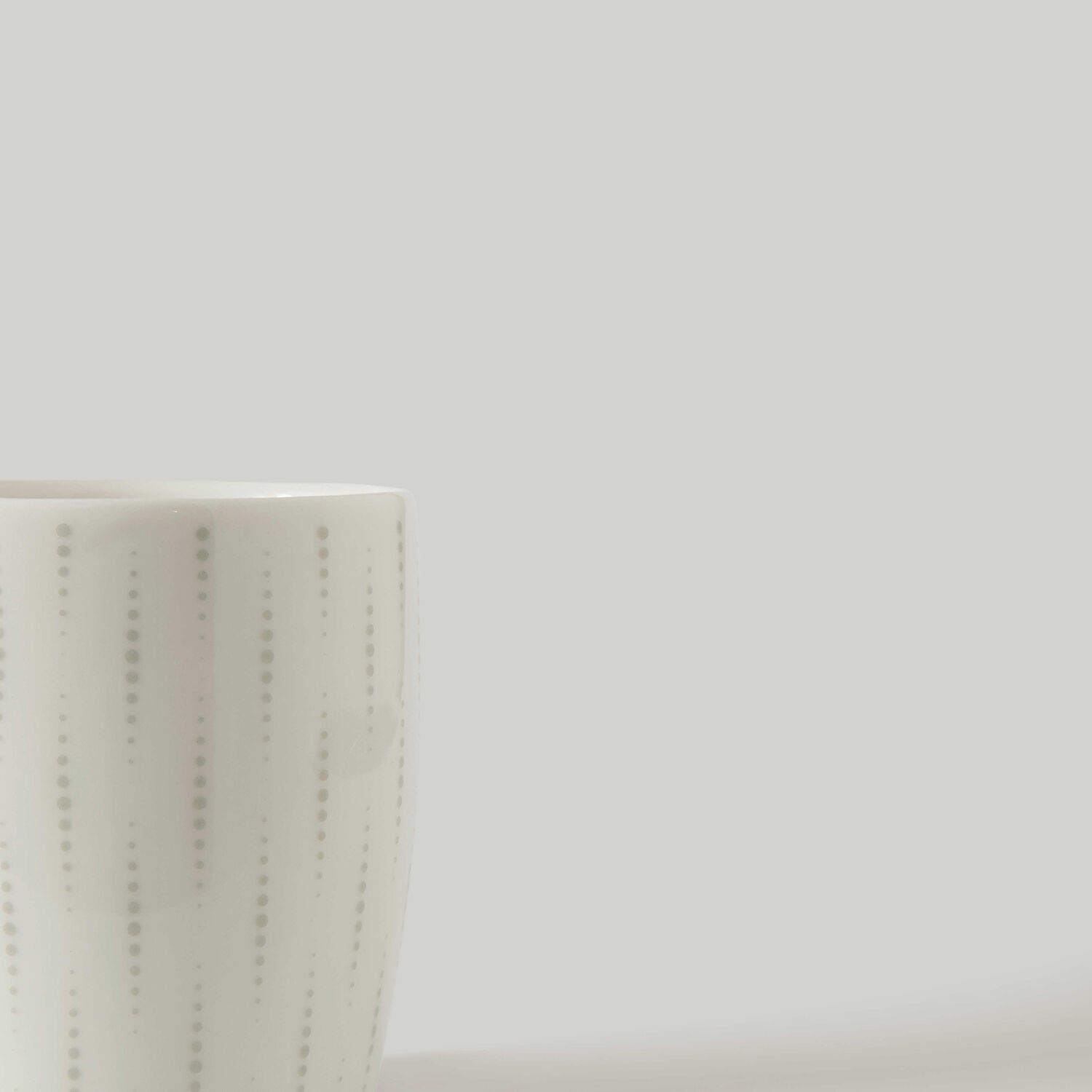 Linens Lante Porselen 290 ml Kupa Gri
