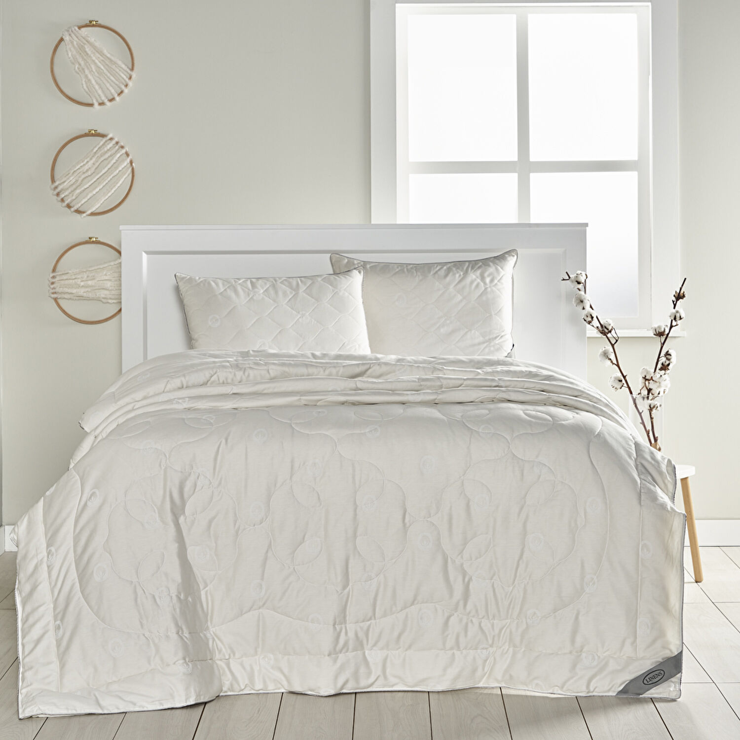 Linens Fluffy Pamuk Tek Kişilik Yorgan