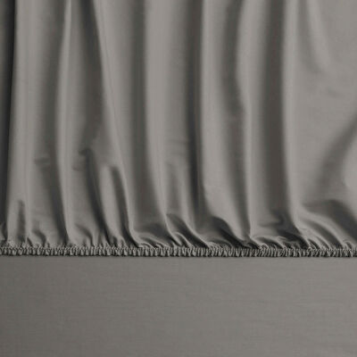 Linens Mix&Match Pamuk Saten Tek Kişilik Lastikli Çarşaf Vizon