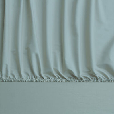 Linens Mix&Match Pamuk Saten Çift Kişilik Lastikli Çarşaf Yeşil