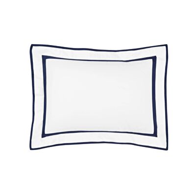 Valeron Lareve Saten Süper King Nevresim Takımı Lacivert