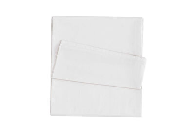 Linens Mix&Match Pamuk Saten Çift Kişilik Çarşaf Ekru