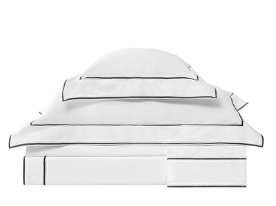 Valeron Duo Saten Çift Kişilik Nevresim Takımı Antrasit