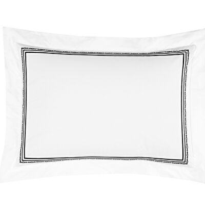 Valeron Atlas Percale King Nevresim Takımı Siyah