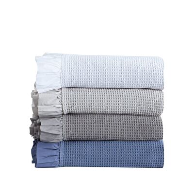 Linens Bsp Çift Kişilik Yatak Örtüsü Seti Taş