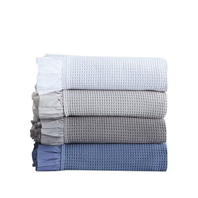 Linens Bsp Çift Kişilik Yatak Örtüsü Seti Beyaz