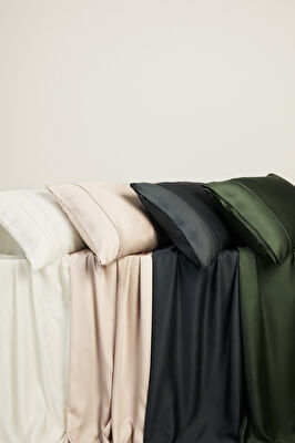 Linens X TENCEL™ Lyocell 2'li Standart Yastık Kılıfı Seti Yeşil