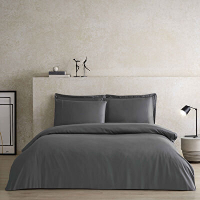 Linens Tencel King Nevresim Antrasit