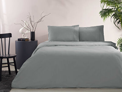 Taç Basic Ranforce Çift Kişilik Nevresim Takımı Antarsit