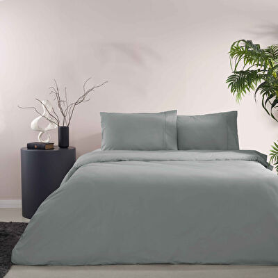 Taç Basic Ranforce Çift Kişilik Nevresim Takımı Antarsit