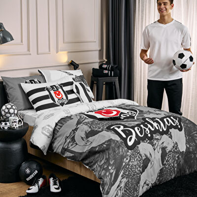 Taç Lisanslı Fenerbahçe Palamut Tek Kişilik Pamuk Nevresim Takımı