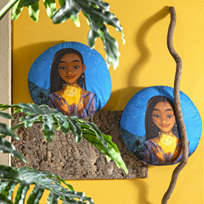 Lisanslı Disney Wish 40x40 Pamuk Kırlent