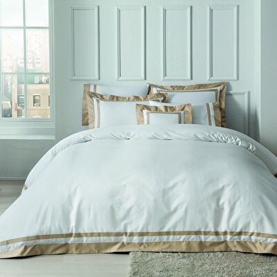 Valeron Nouveau Saten Çift Kişilik Nevresim Takımı Devetüyü