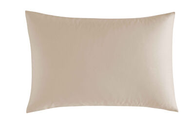 Linens Mix&Match Pamuk Saten 2'li Standart Yastık Kılıfı Seti Camel