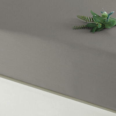 Linens Mix&Match Pamuk Saten King Size Çarşaf Vizon