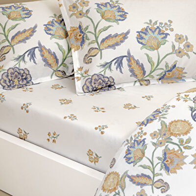 Linens Allday Tresca Pamuk Saten Tek Kişilik Nevresim Takımı Turuncu